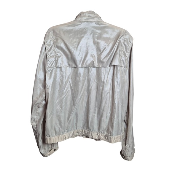 VTG Le Tigre Men's Large Nylon Windbreaker Jacket Lightweight Zip Front - Picture 3 of 8